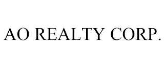 AO REALTY CORP.