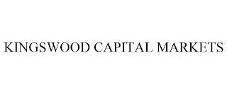 KINGSWOOD CAPITAL MARKETS
