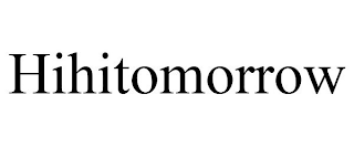 HIHITOMORROW