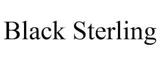 BLACK STERLING