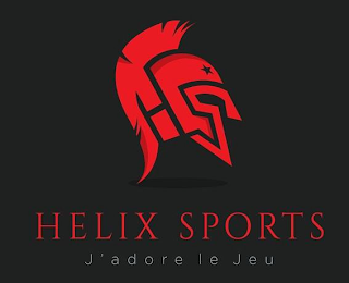 HELIX SPORTS J'ADORE LE JEU