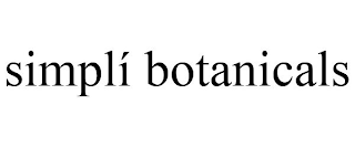 SIMPLÍ BOTANICALS