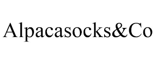 ALPACASOCKS&CO