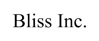 BLISS INC.