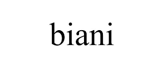 BIANI