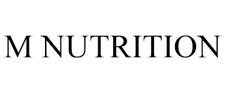 M NUTRITION