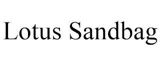 LOTUS SANDBAG