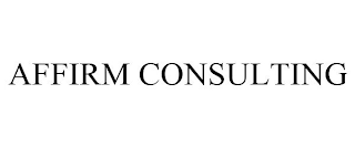 AFFIRM CONSULTING