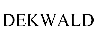 DEKWALD