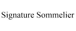 SIGNATURE SOMMELIER