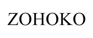 ZOHOKO