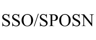 SSO/SPOSN