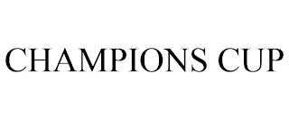 CHAMPIONS CUP