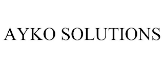 AYKO SOLUTIONS