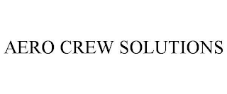 AERO CREW SOLUTIONS