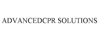 ADVANCEDCPR SOLUTIONS