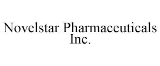 NOVELSTAR PHARMACEUTICALS INC.