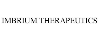 IMBRIUM THERAPEUTICS