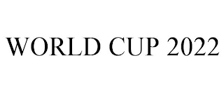 WORLD CUP 2022