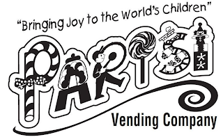 "BRINGING JOY TO THE WORLD'S CHILDREN" PARISI VENDING COMPANY