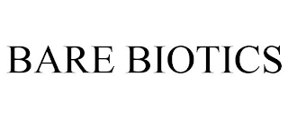 BARE BIOTICS