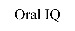 ORAL IQ