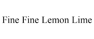 FINE FINE LEMON LIME