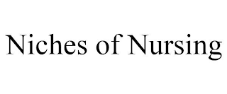 NICHES OF NURSING