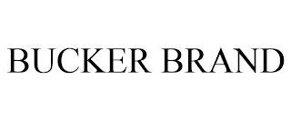 BUCKER BRAND