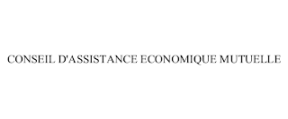 CONSEIL D'ASSISTANCE ECONOMIQUE MUTUELLE