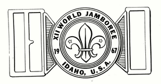 XII WORLD JAMBOREE 1967 IDAHO, U.S.A.