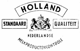 HOLLAND STANDARD QUALITEIT NEDERLANDSE MELKPRODUCTENCONTROLE