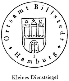 ORTSAMT  BILLSTEDT HAMBURG