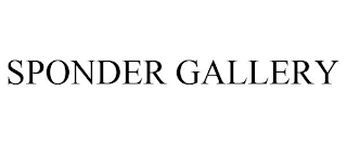 SPONDER GALLERY