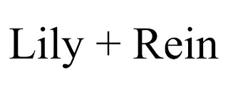 LILY + REIN