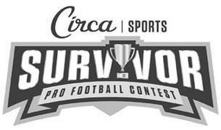 CIRCA SPORTS SURVIVOR PRO FOOTBALL CONTEST