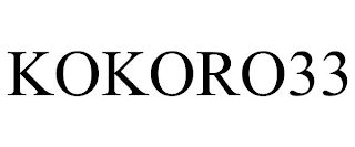 KOKORO33