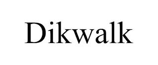 DIKWALK