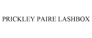 PRICKLEY PAIRE LASHBOX