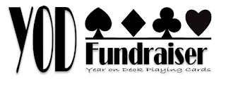 YOD FUNDRAISER YEAR ON DECK PLAYING CARDS