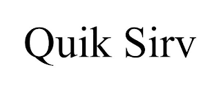 QUIK SIRV