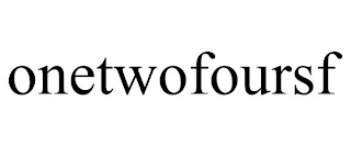 ONETWOFOURSF