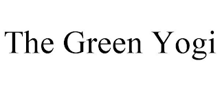 THE GREEN YOGI