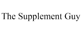 THE SUPPLEMENT GUY