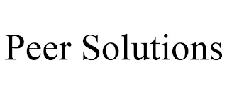 PEER SOLUTIONS