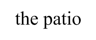 THE PATIO
