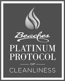 BEACHES PLATINUM PROTOCOL OF CLEANLINESS