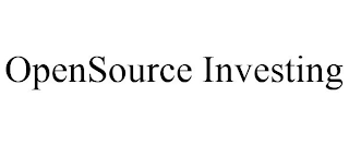 OPENSOURCE INVESTING