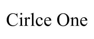 CIRLCE ONE