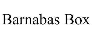 BARNABAS BOX